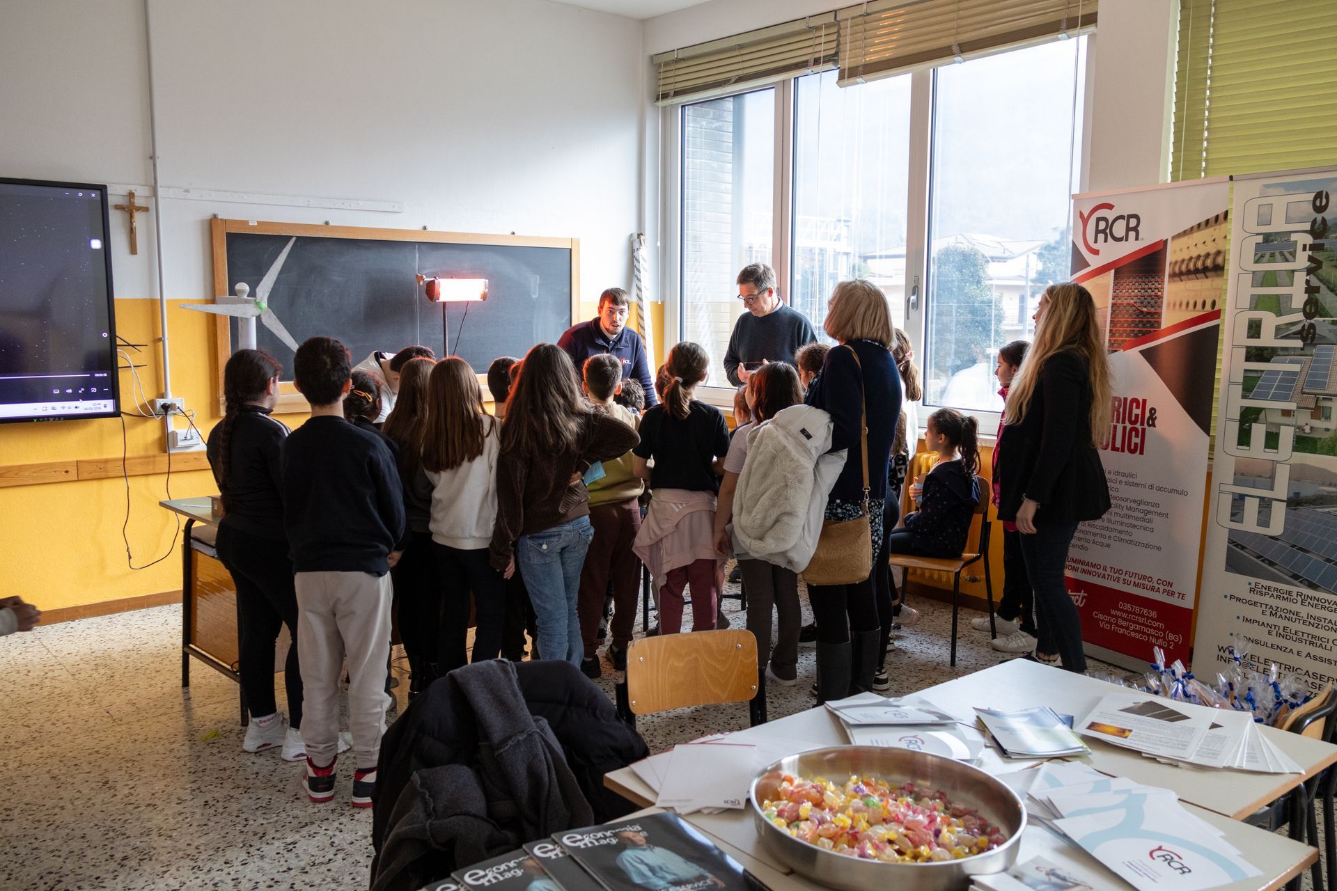 Studenti partecipano alla Maratona dell’Energia a Cisano Bergamasco