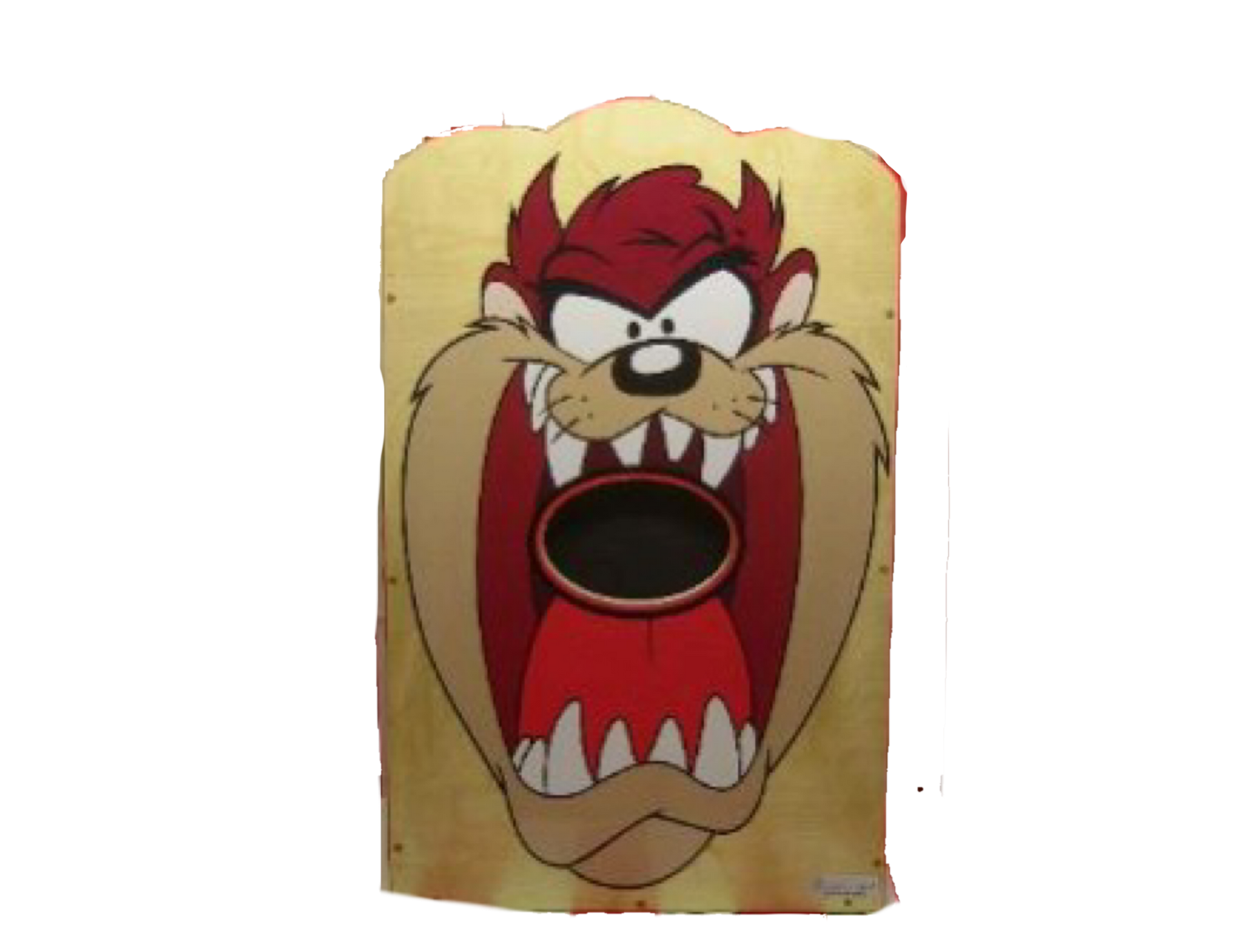 A picture of a cartoon character with a big mouth