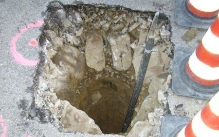 intervento pulizia condotta fognaria