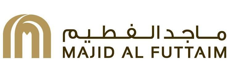 A logo for a company called majid al futtaim