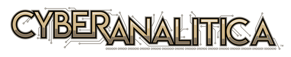 A logo for cyberanalytica is shown on a white background