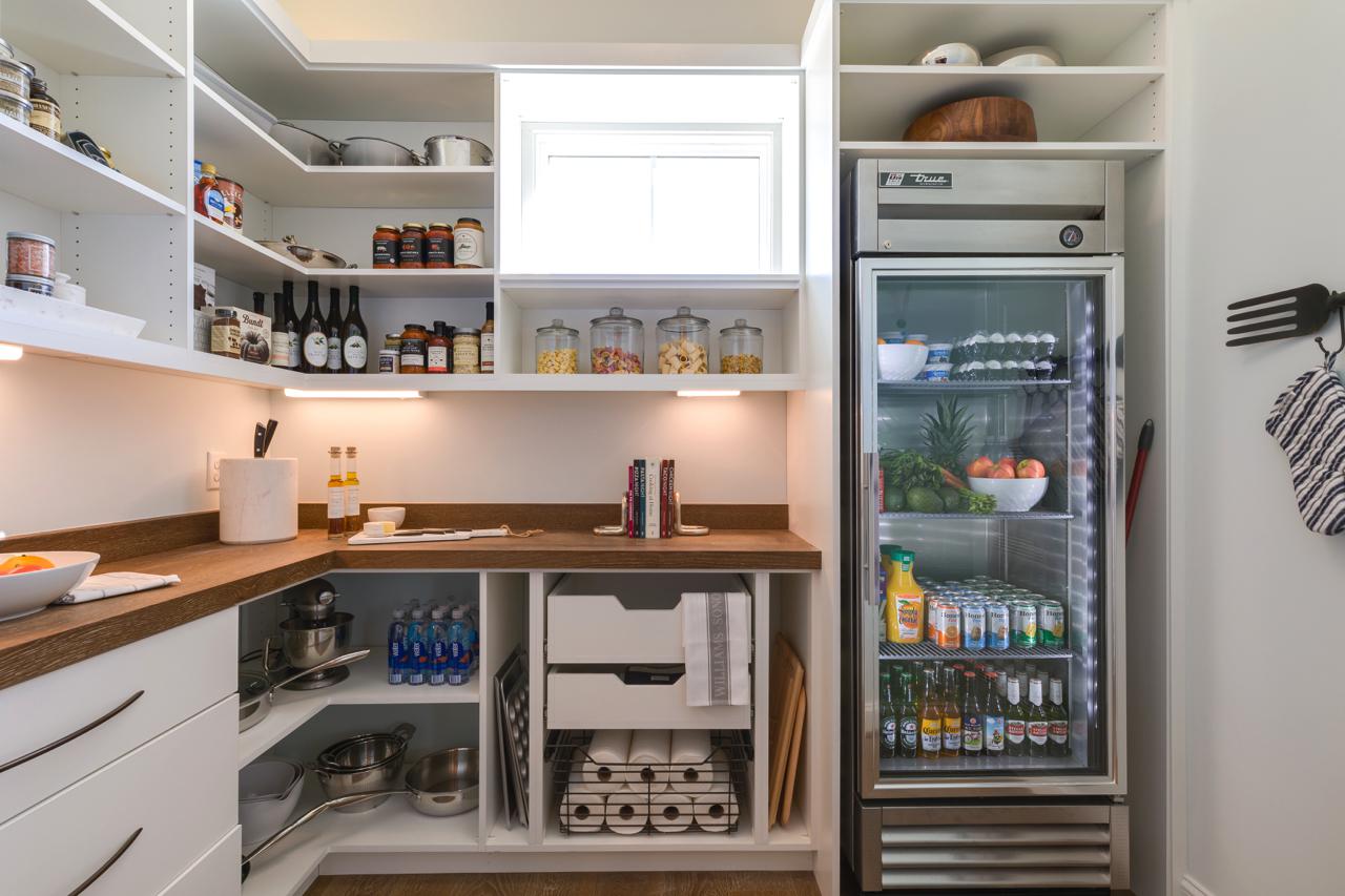 Elegant kitchen pantry cabinets | Kitchen Gallery | Stephen Alexander Homes | Chesapeake, VA