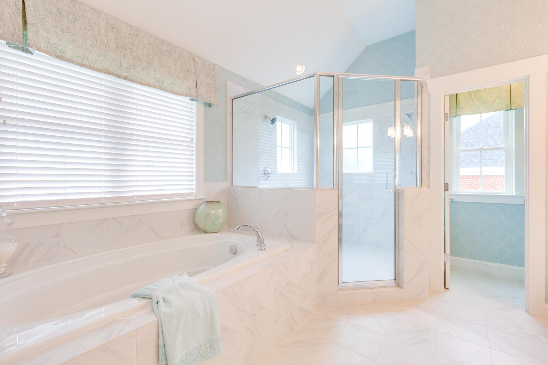 Elegant bathroom  | Bathroom Gallery | Stephen Alexander Homes | Chesapeake, VA