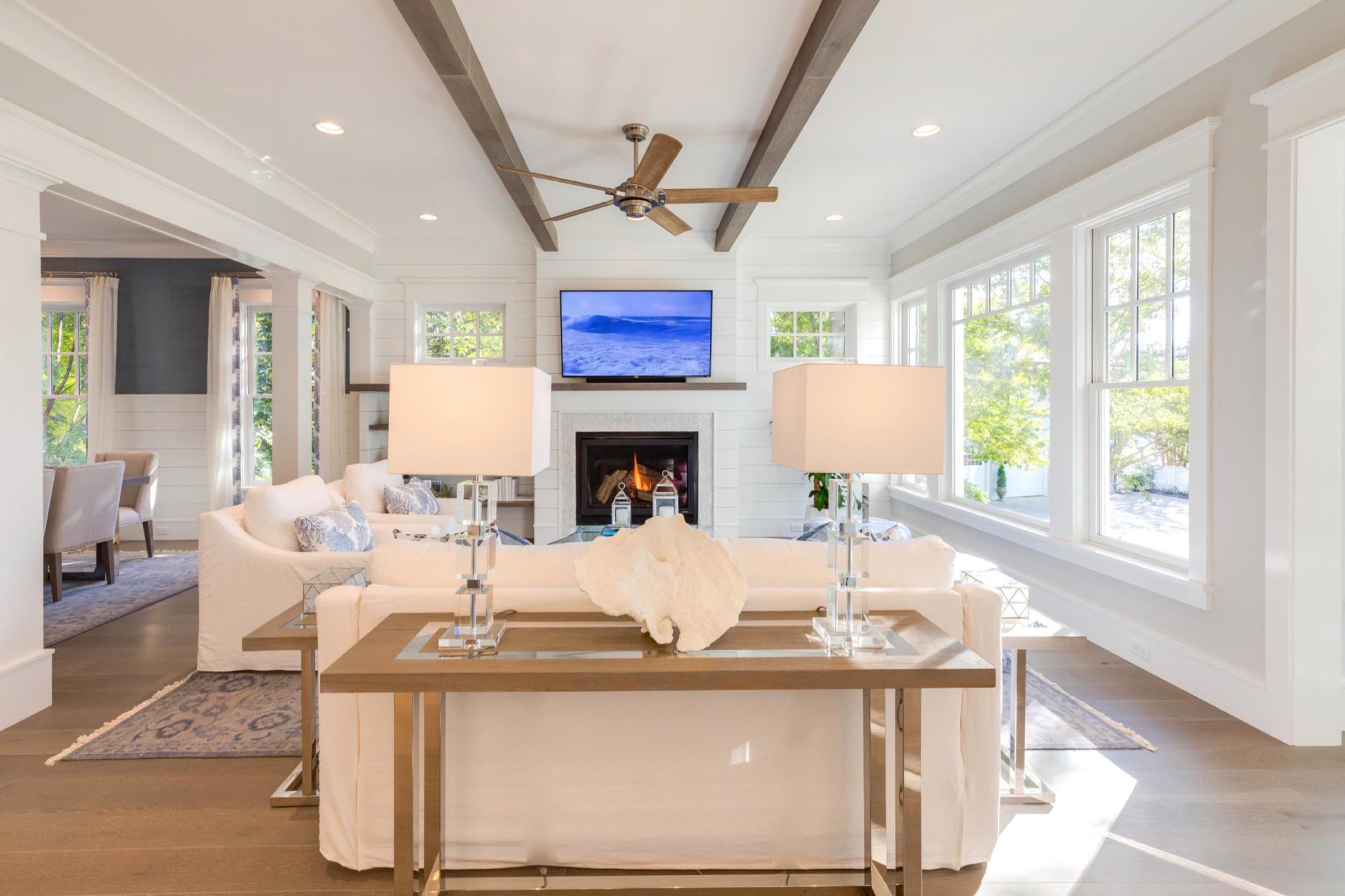 Elegant living room  | Living Spaces Gallery | Stephen Alexander Homes | Chesapeake, VA