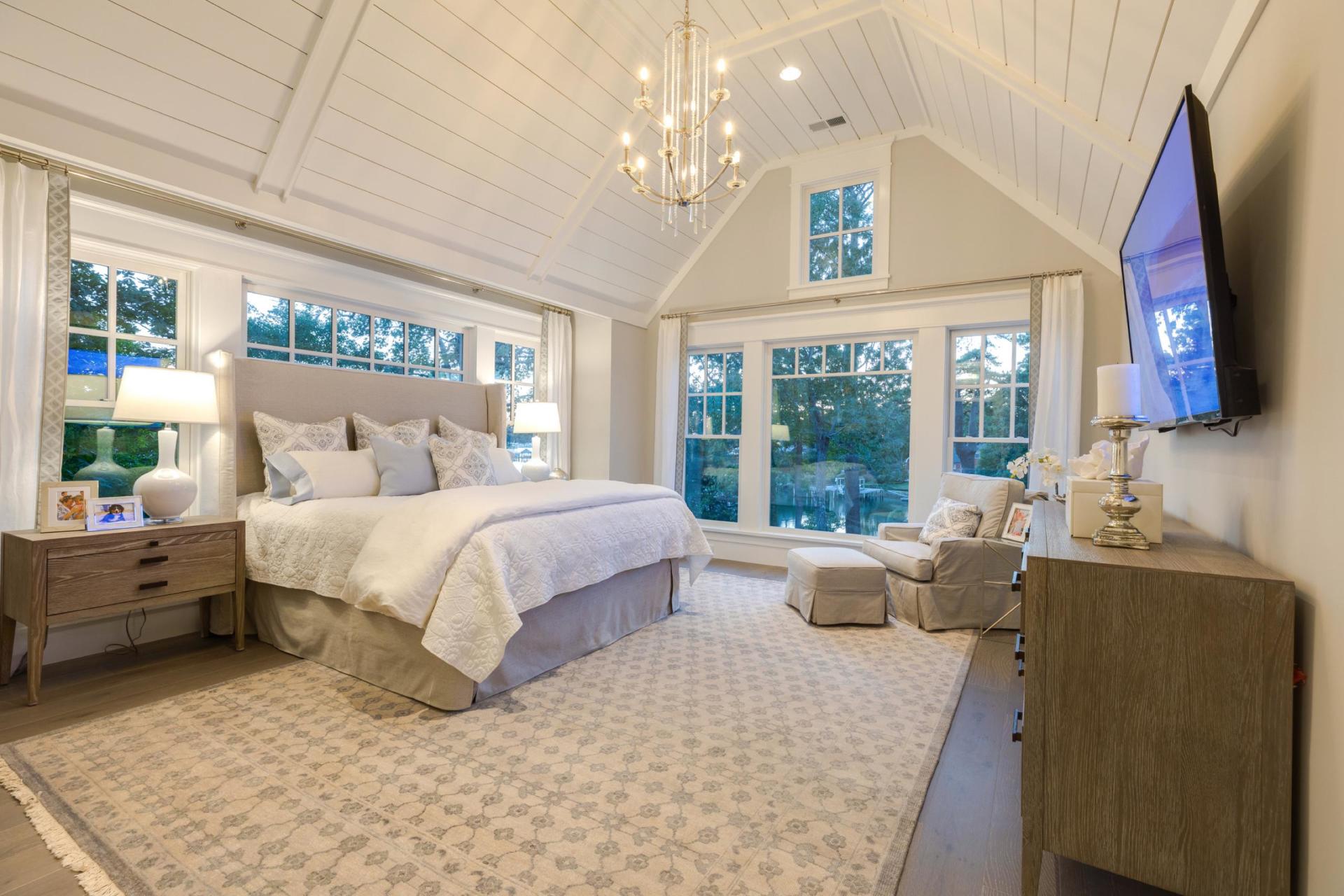 Elegant bed room  | Living Spaces Gallery | Stephen Alexander Homes | Chesapeake, VA