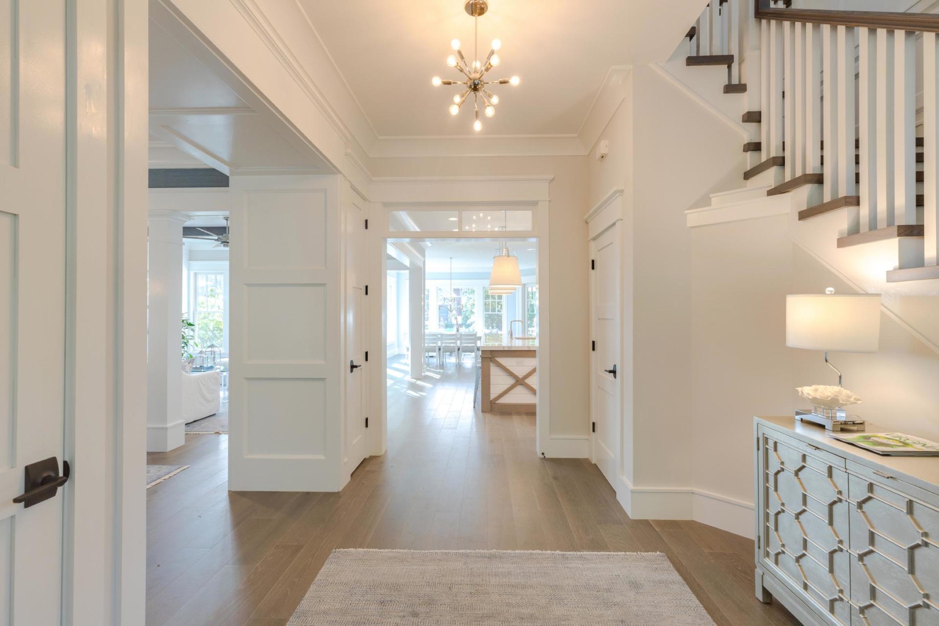 Elegant living area hallway  | Living Spaces Gallery | Stephen Alexander Homes | Chesapeake, VA