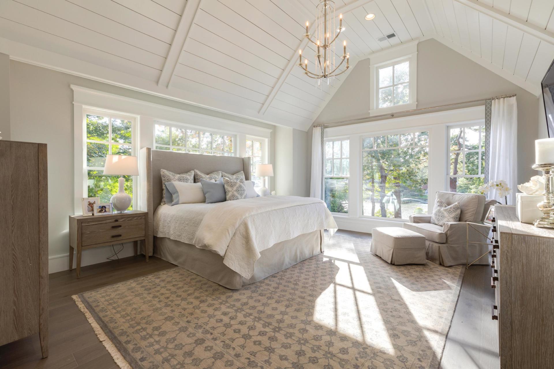 Elegant bed room  | Living Spaces Gallery | Stephen Alexander Homes | Chesapeake, VA