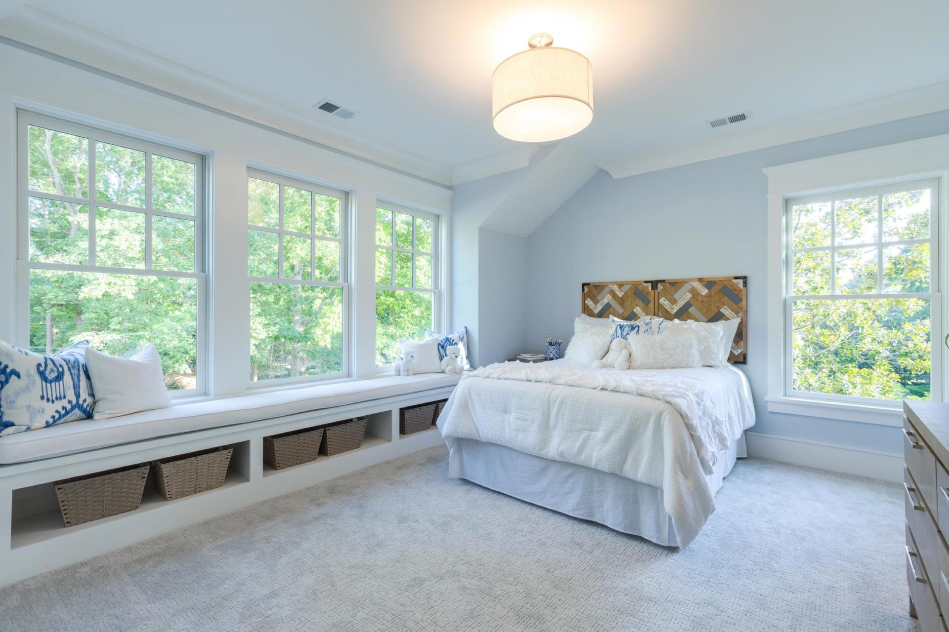 Elegant bed room  | Living Spaces Gallery | Stephen Alexander Homes | Chesapeake, VA