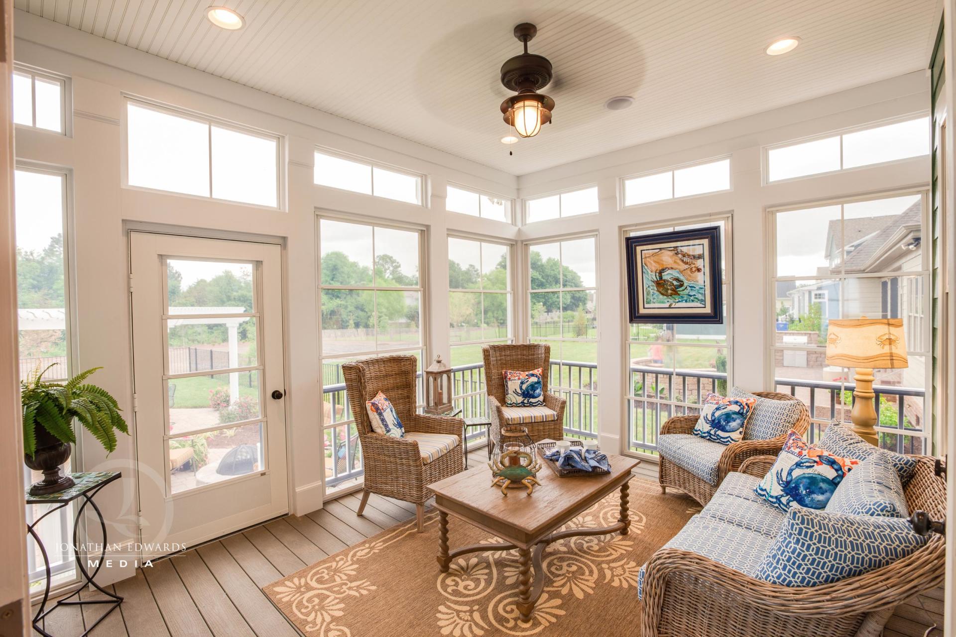 Elegant seating area  | Living Spaces Gallery | Stephen Alexander Homes | Chesapeake, VA