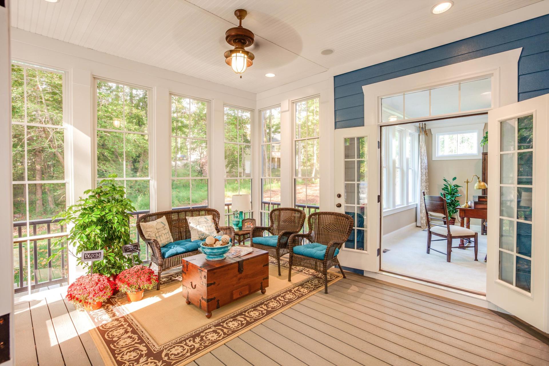 Elegant seating area  | Living Spaces Gallery | Stephen Alexander Homes | Chesapeake, VA