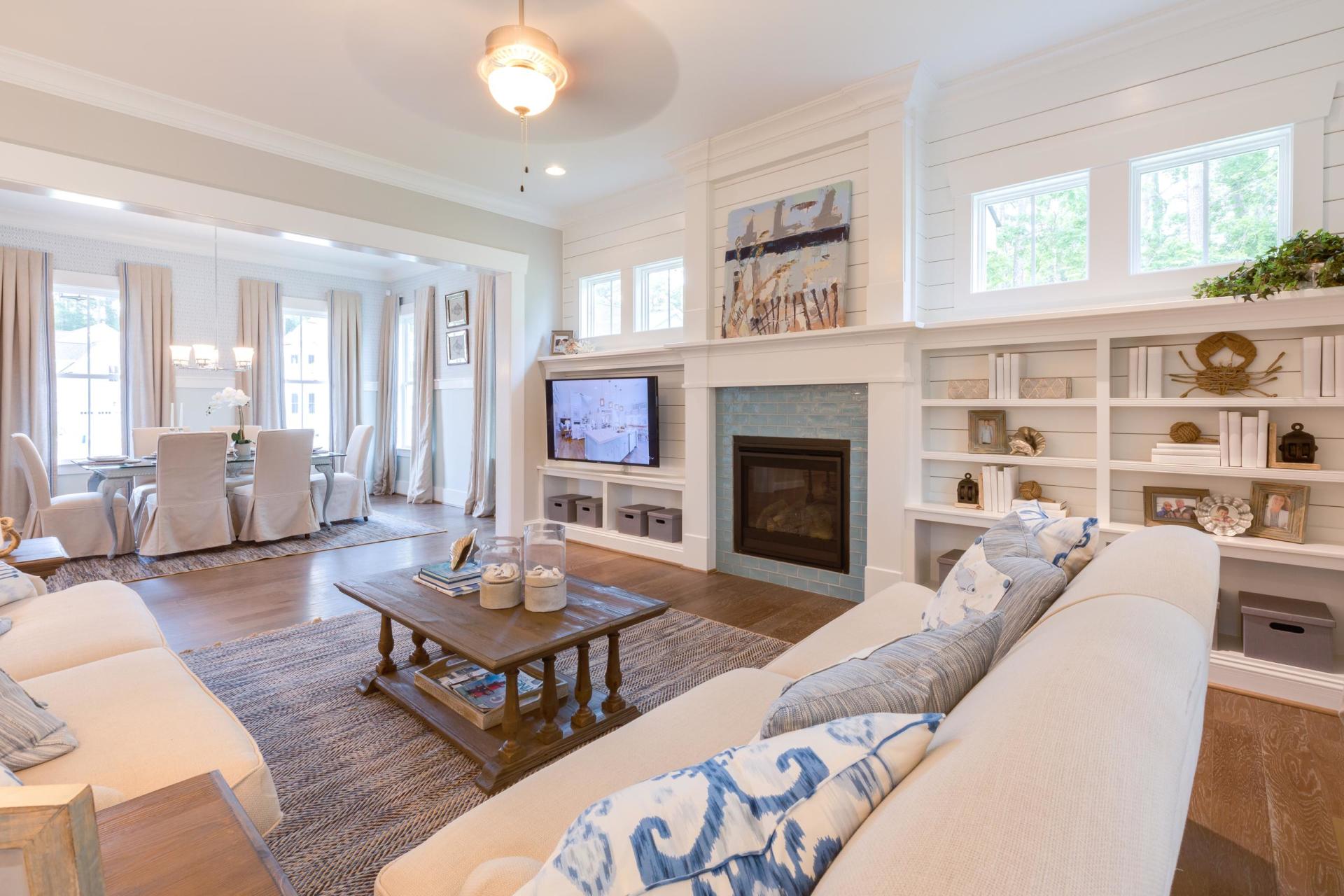 Elegant living area  | Living Spaces Gallery | Stephen Alexander Homes | Chesapeake, VA