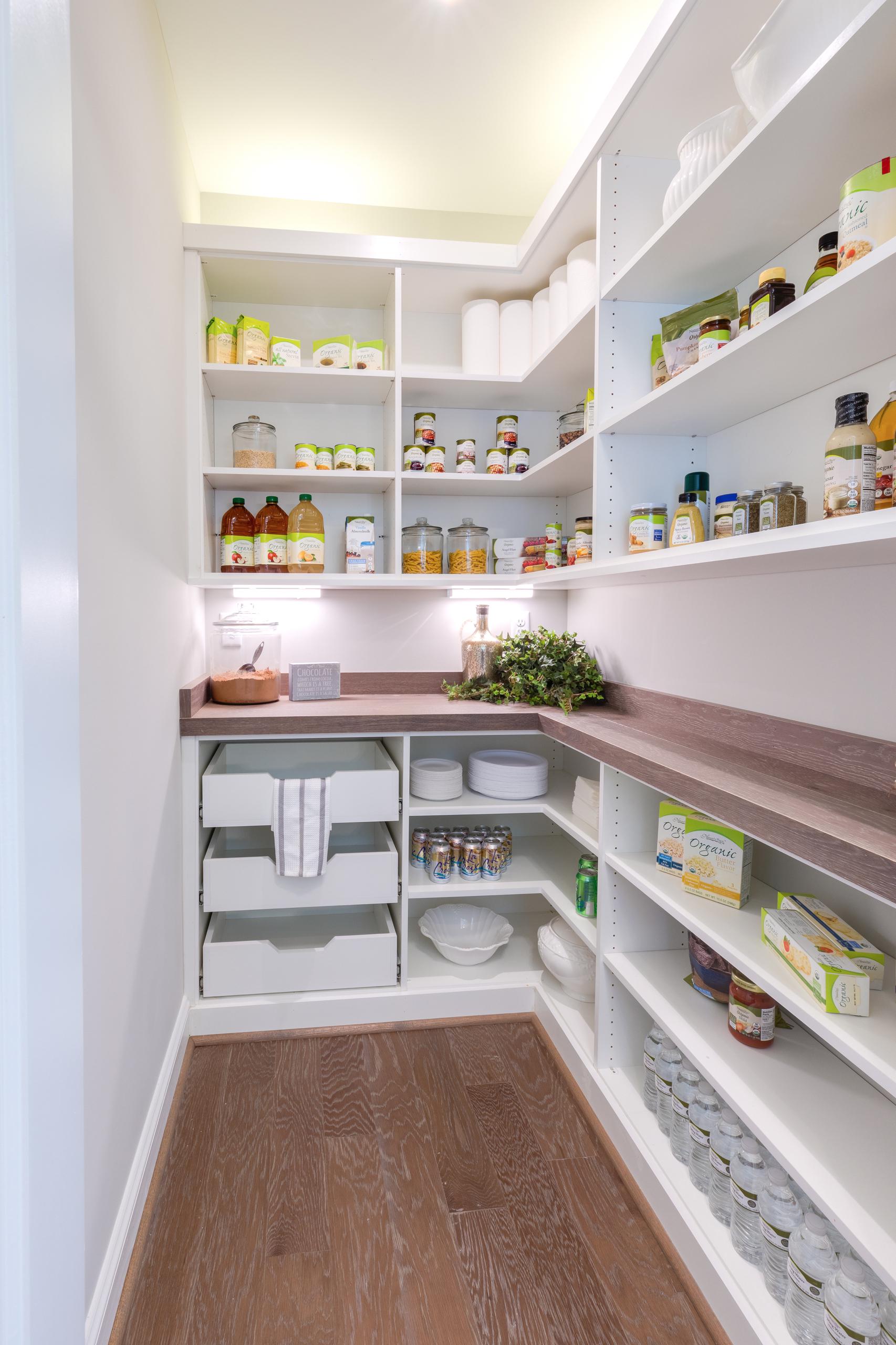Elegant storage area  | Living Spaces Gallery | Stephen Alexander Homes | Chesapeake, VA