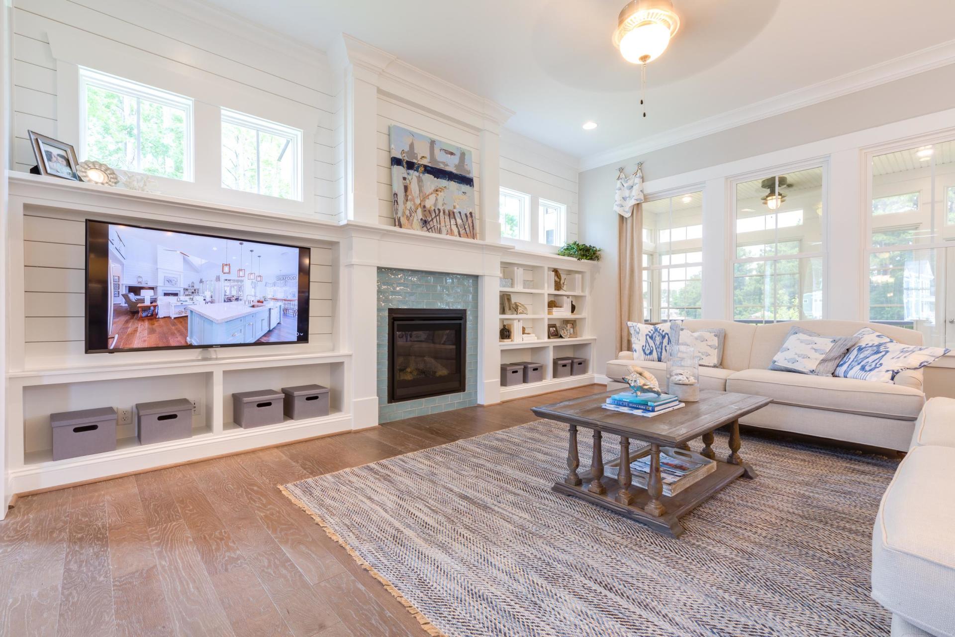 Elegant living area  | Living Spaces Gallery | Stephen Alexander Homes | Chesapeake, VA