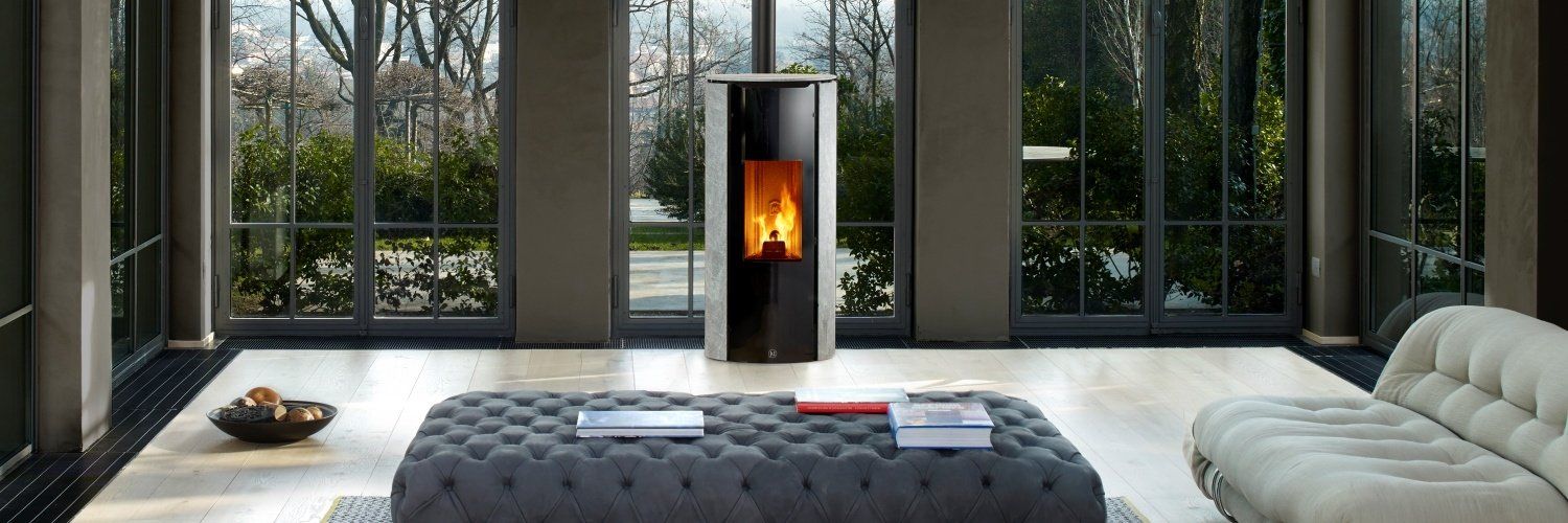 Stufa Jolly Mec in ambiente moderno