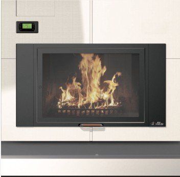 termocamino Iso Kalor acceso