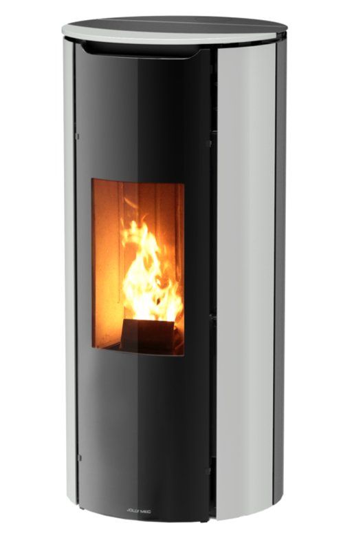 Stufa Jolly Mec moderna bianca