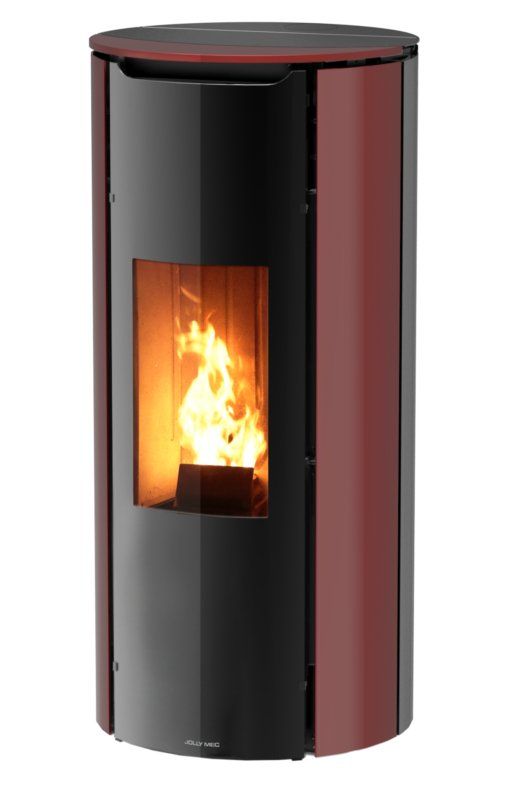 Stufa Jolly Mec moderna cilindrica