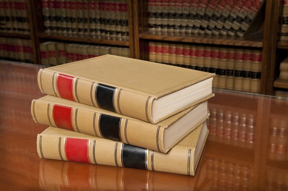 Volumi di diritto in uno studio legale