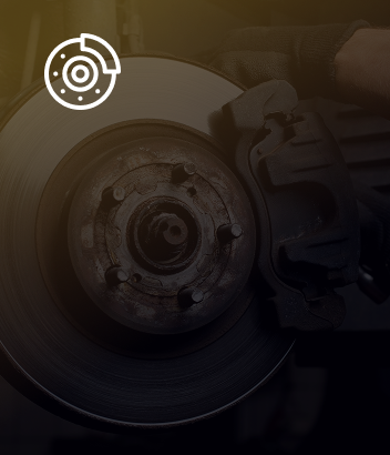 A close up of a brake disc on a car | Beacon Auto Repair Center