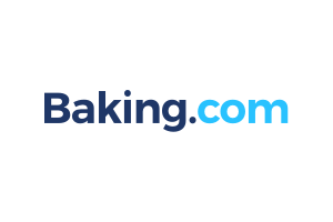 The baking.com logo is blue and white on a white background.