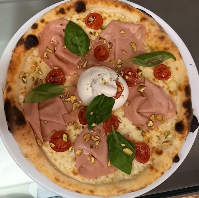 pizza burrata