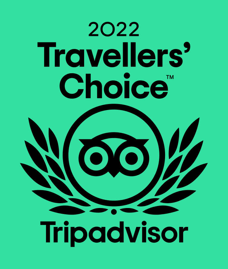Tripadvisor Travellers Choice 2022 Award