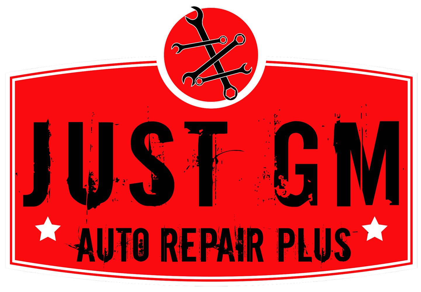Just GM Auto Repair Plus Logo