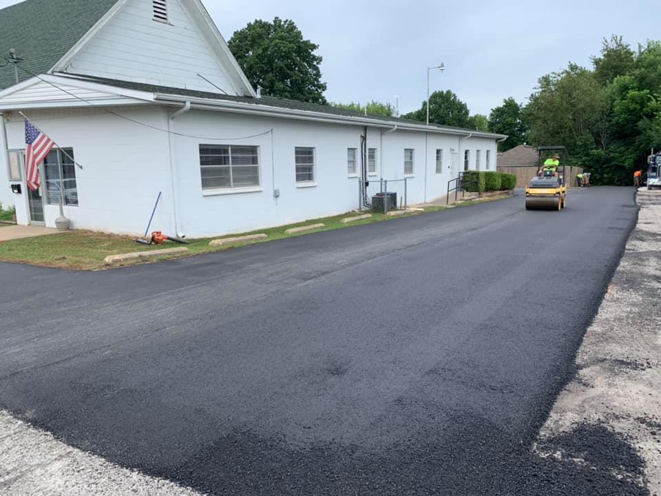 Professional Asphalt Pouring — Sparta, MO — Huff Asphalt & Sealing LLC