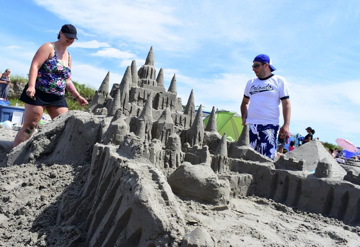 Clam Harbour Beach Sand Castle