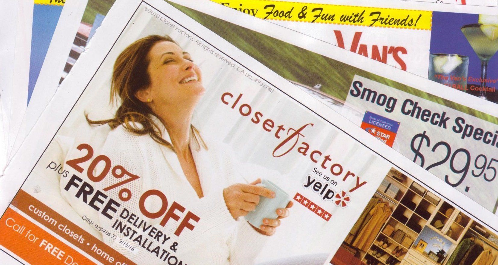 direct mail coupon booklet
