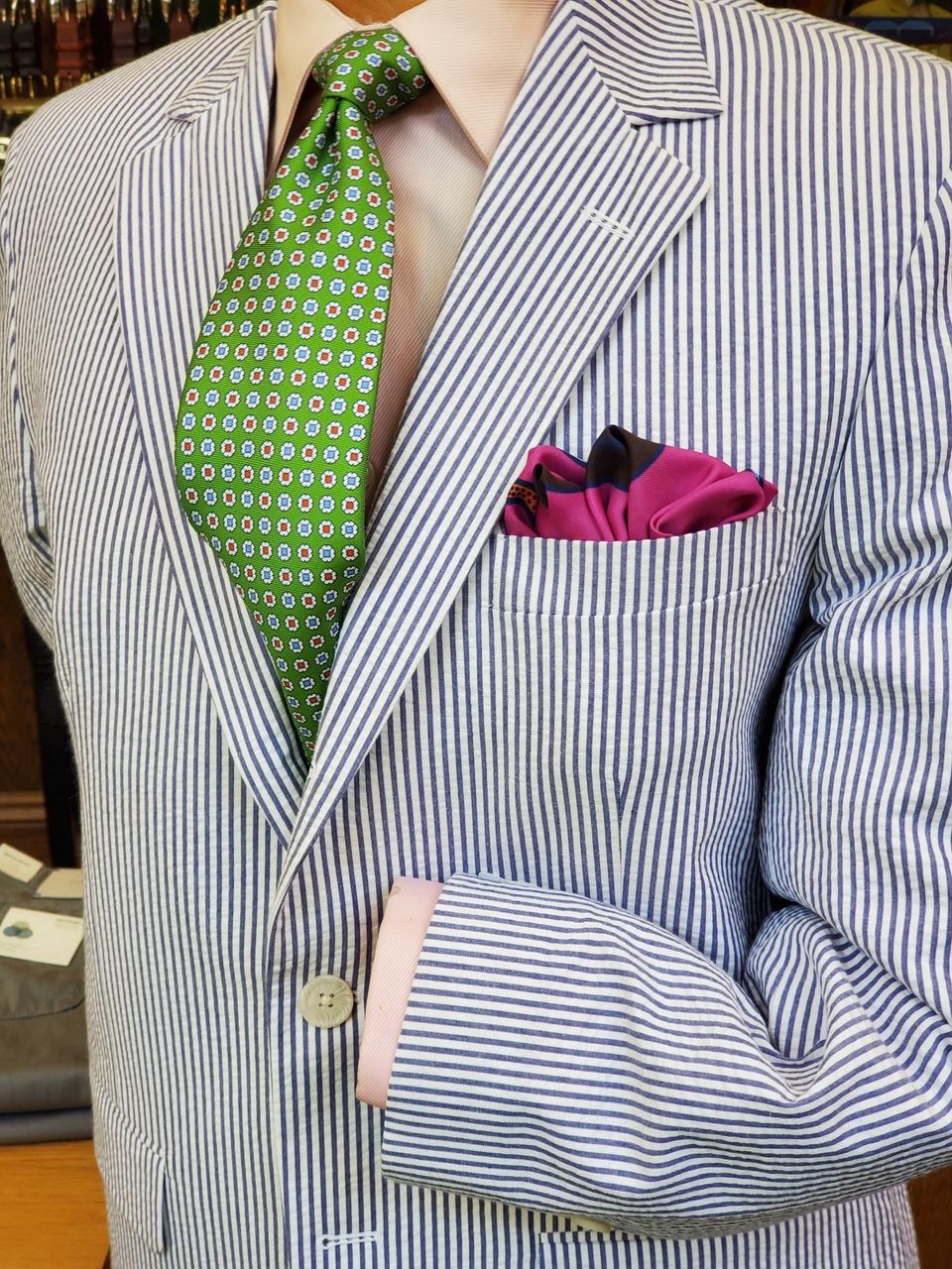 Luxury Gentlemens Country Maroon Black Check Tie Tweed Woven Wool Style