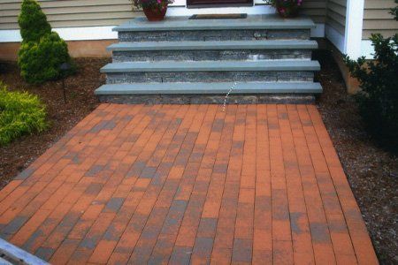Brick Walkway Steps — Hartford, CT — Frank Pappa & Sons, Inc