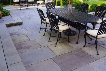 Outdoor Pavers Patio with Chairs — Hartford, CT — Frank Pappa & Sons, Inc