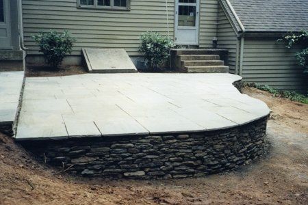 Raised Patio — Hartford, CT — Frank Pappa & Sons, Inc