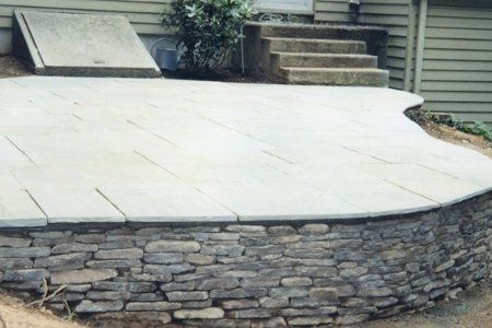 Brick Raised Patio — Hartford, CT — Frank Pappa & Sons, Inc