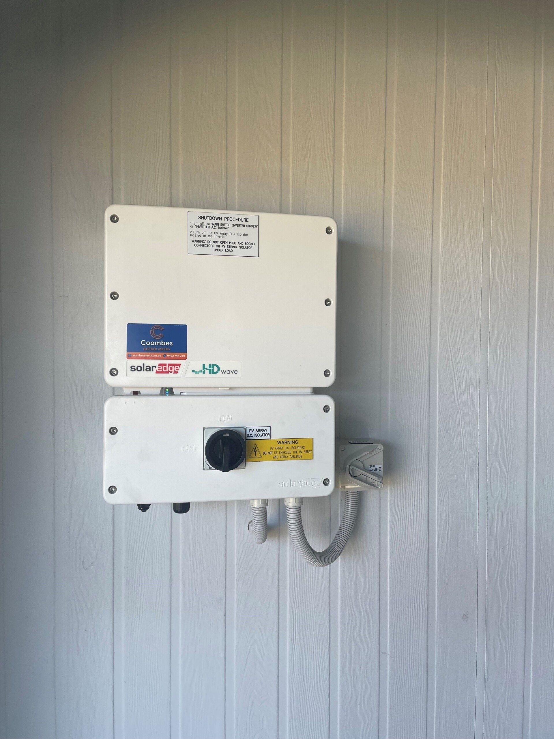 Solar Power Board — Electrical Services in Tamworth, NSW