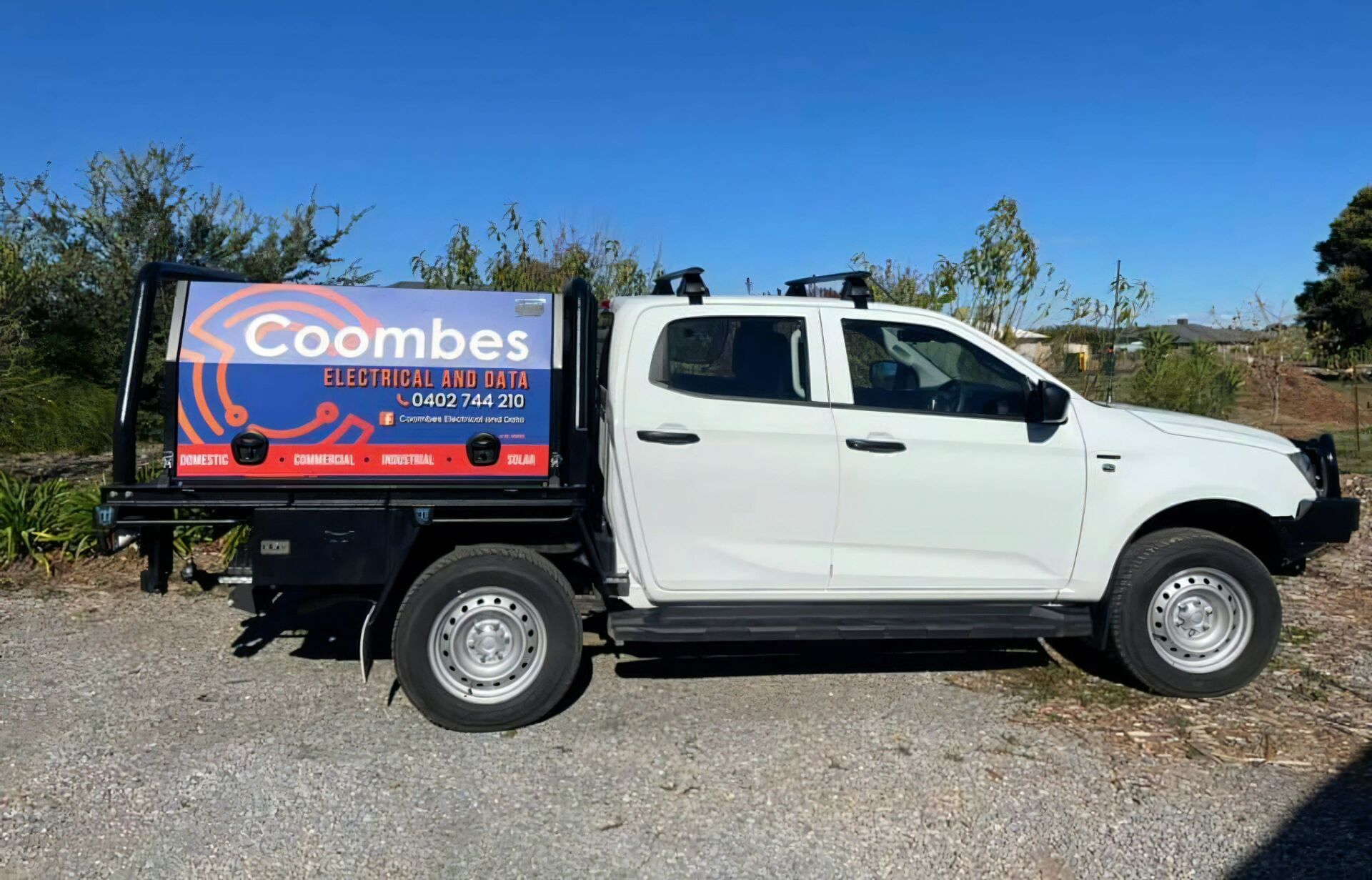 Company Vehicle — Electrical Services in Tamworth, NSW