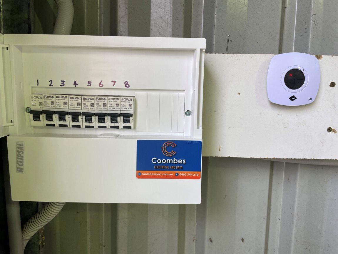 White Electrical Box — Electrical Services in Tamworth, NSW