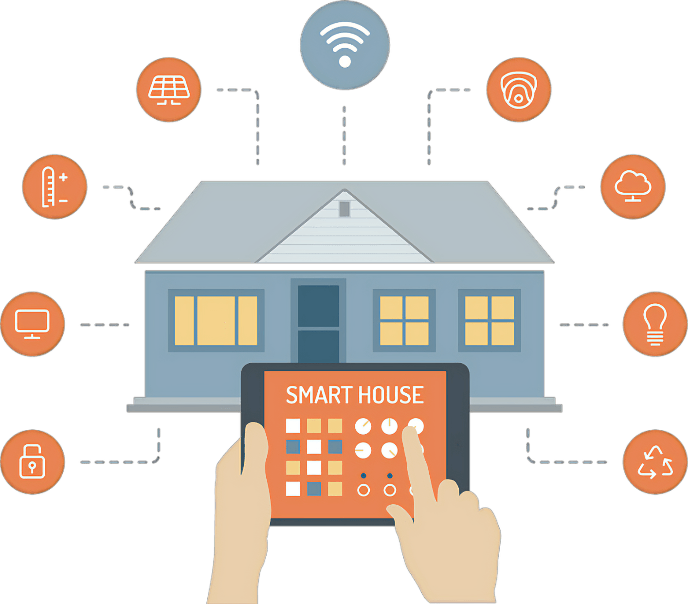 Smart House Diagram — Electrical Services in Tamworth, NSW