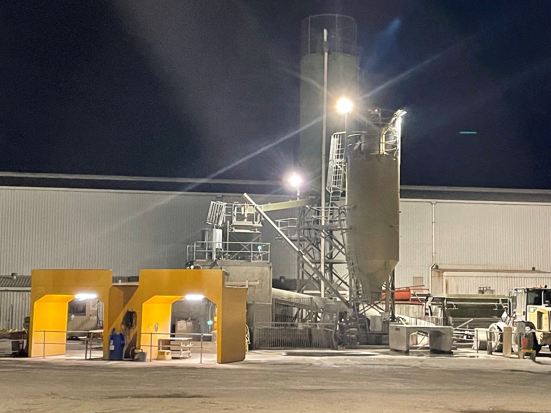 Outdoor Lights Mine Project — Electrical Services in Tamworth, NSW