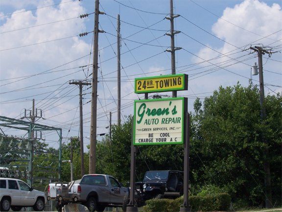 Green's Auto Service Ads