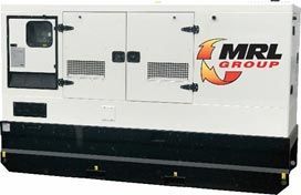 A mrl group generator is sitting on a white surface.