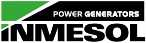 The logo for nimesol power generators is black and green.