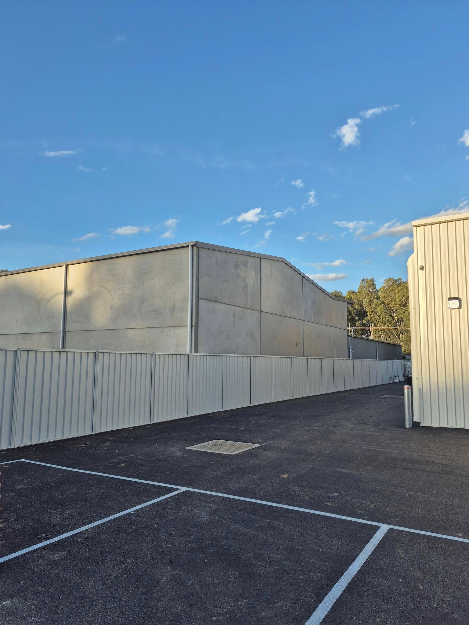 Construction Site With Small Excavator — Precision Fencing & Landscaping in Thurgoona, NSW