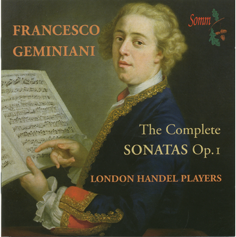 Francesco Geminiani
The Complete Sonatas Opus.1 CD cover