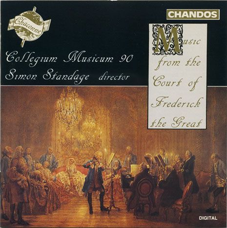 Music from the Court of Frederick the Great 1 CD Cover