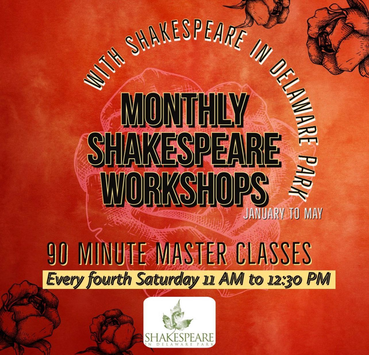 Monthly Shakespeare Workshops | Buffalo, NY | MEL's School of Music & Theater