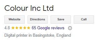 65 Google Reviews for Colour Inc Ltd