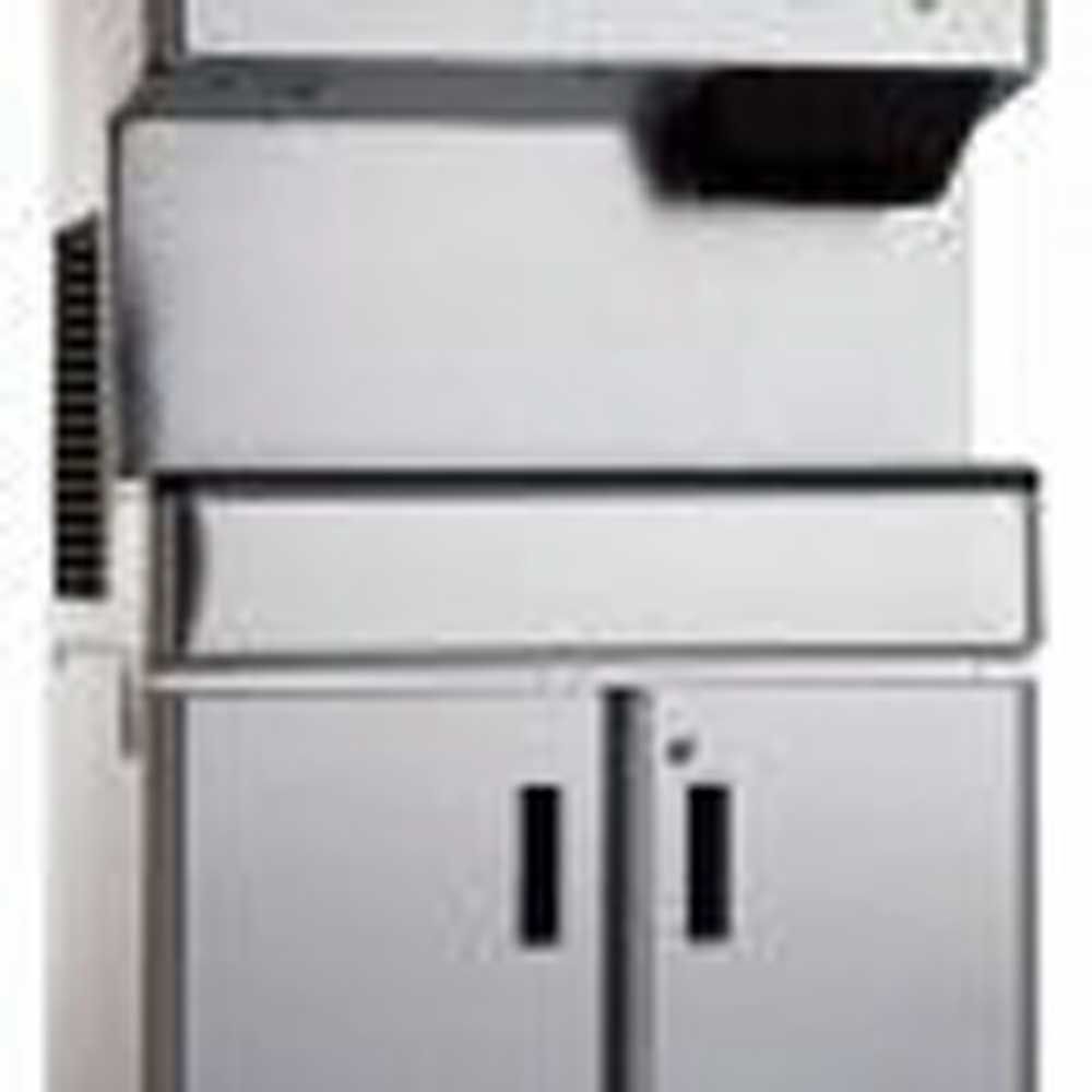 Hoshizaki DCM-300BAH, Cubelet Icemaker, Air-cooled, Built in Storage Bin