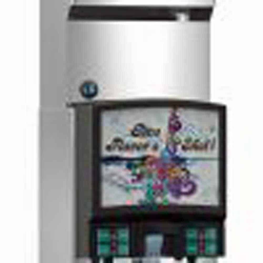 Hoshizaki KMS-1122MLJ with SRK-12J3, Crescent Cuber Icemaker, Remote-cooled, 3 Phase